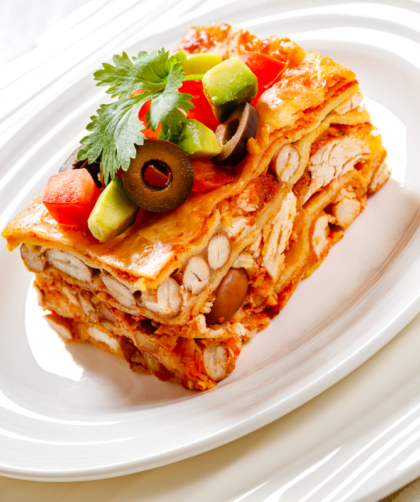 Lasagnes gourmandes aux cuisses de canard confites