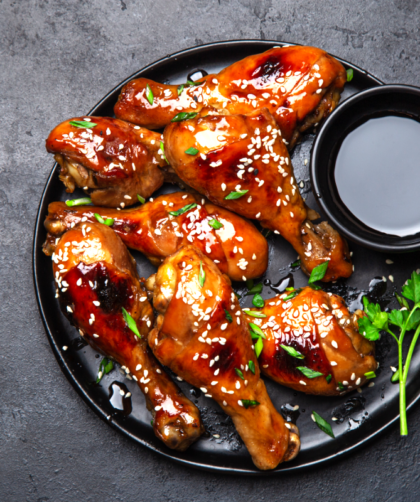 poulet laqué