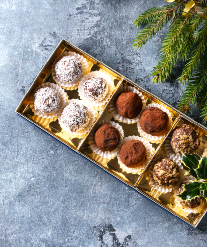 truffes au chocolat
