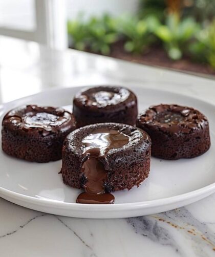 Recette fondants au chocolat : prêts en 8 minutes pour un dessert inoubliable